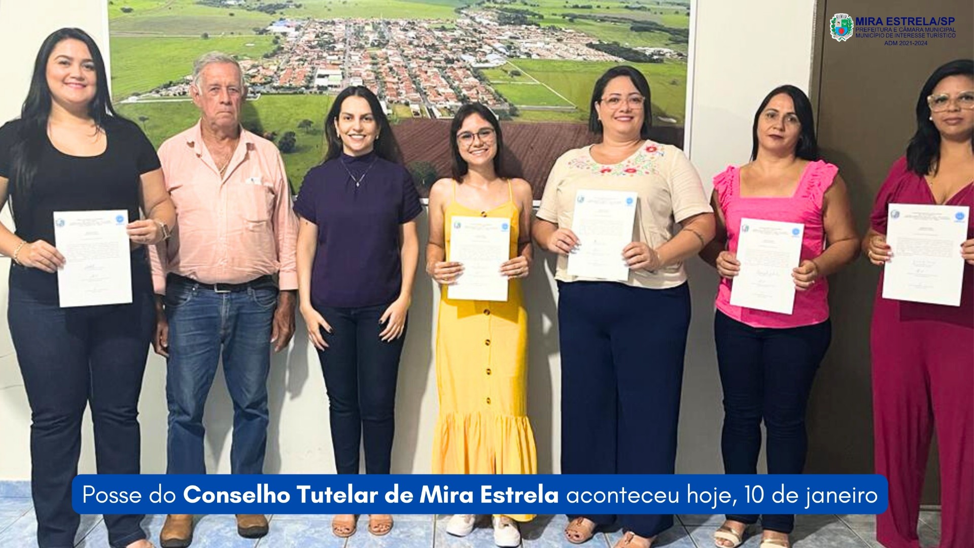 Posse do Conselho Tutelar em Mira Estrela