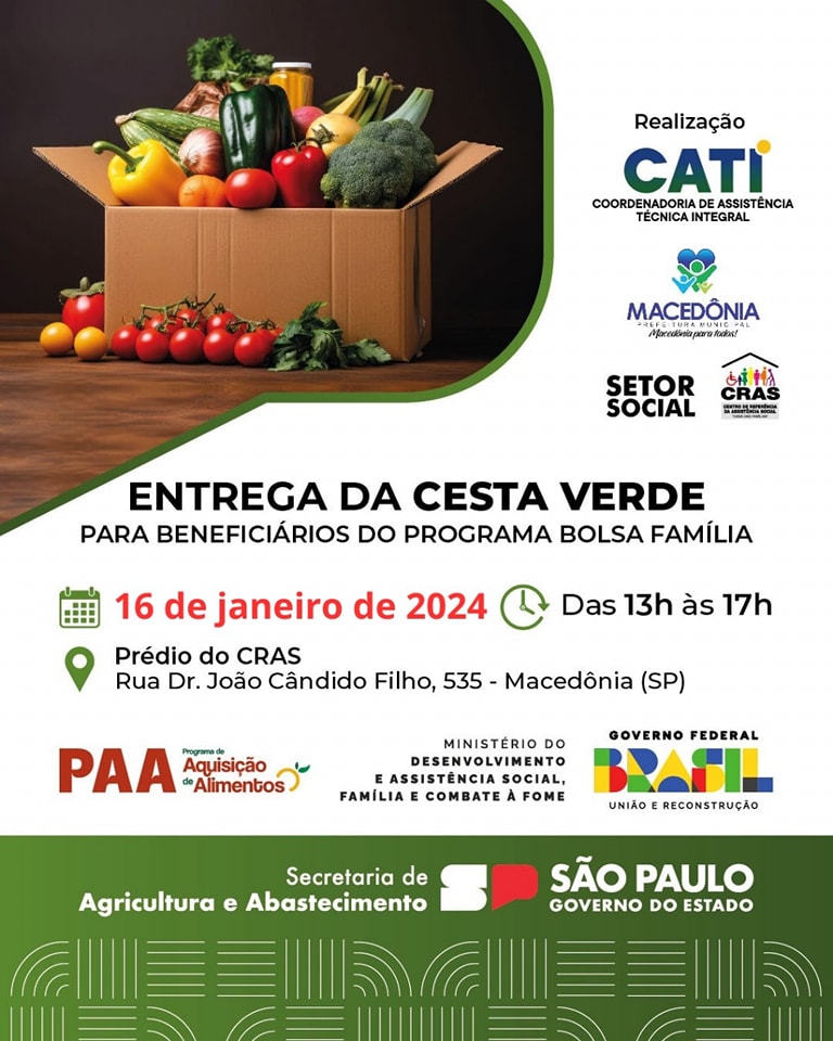 Macedônia promove o acesso a alimentação e incentiva a agricultura familiar