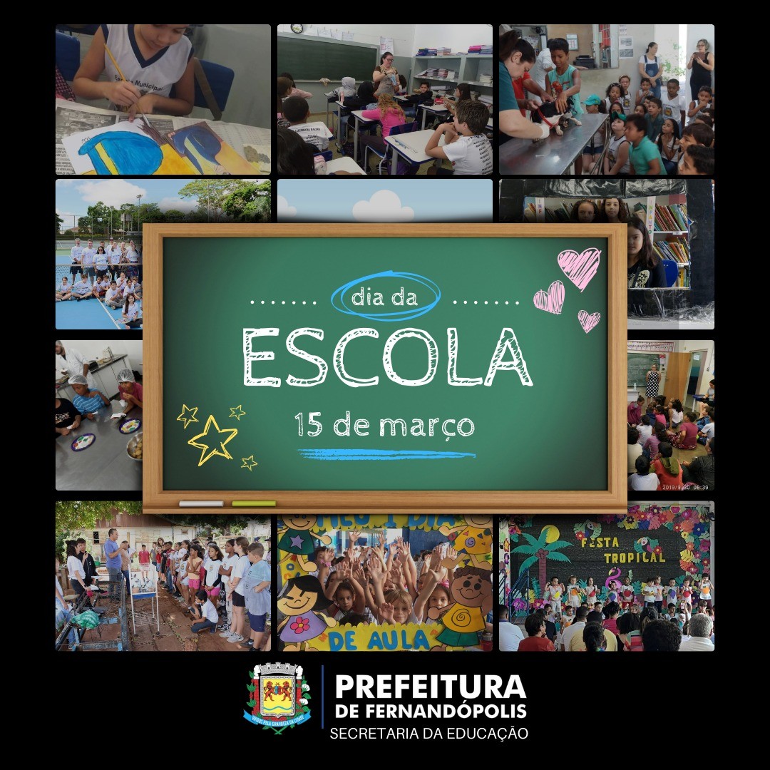 Dia da escola: Educação municipal prioriza qualidade no atendimento aos alunos e profissionais