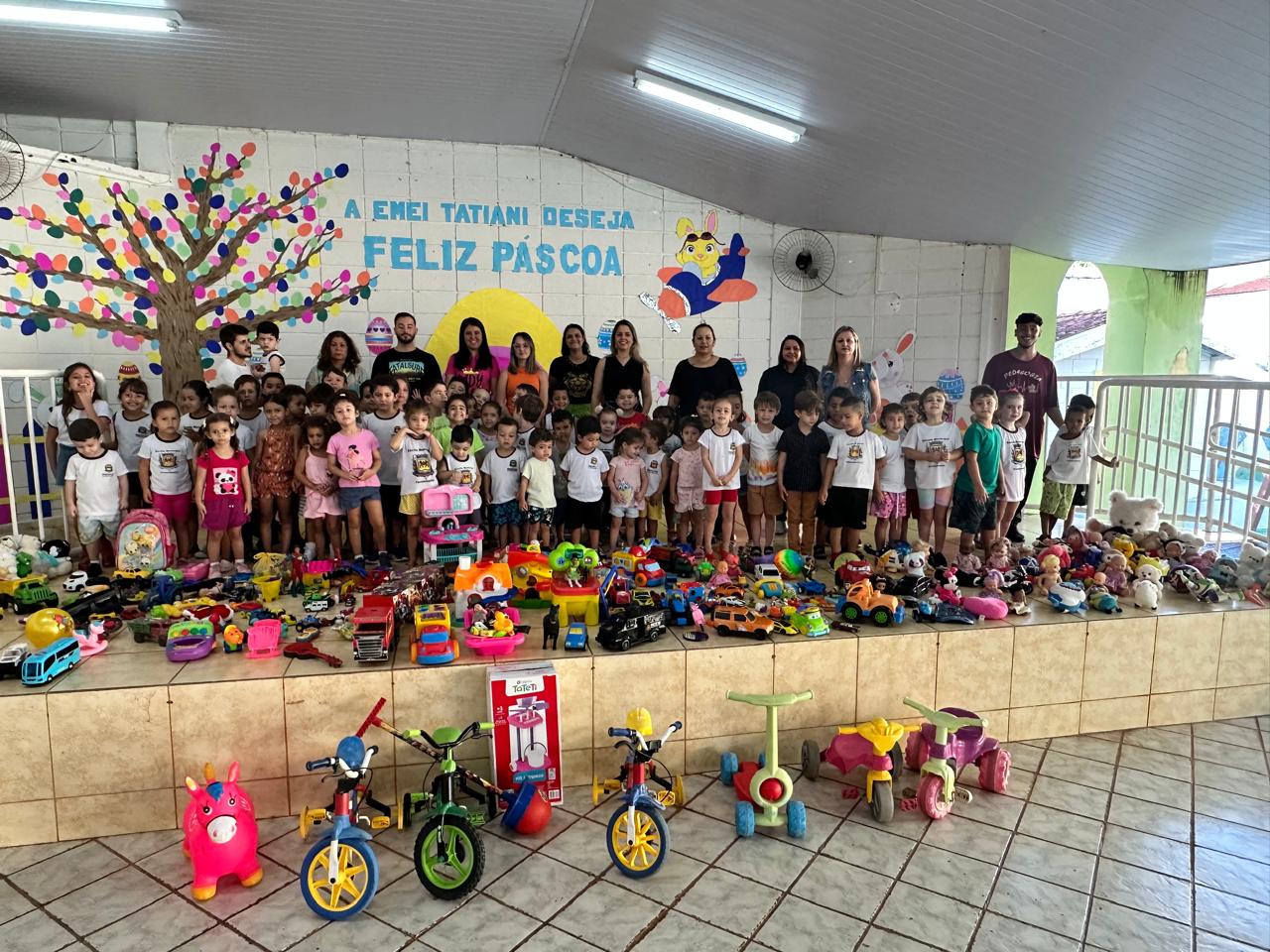 EMEI Tatiani promove ‘Operação Criança Feliz’