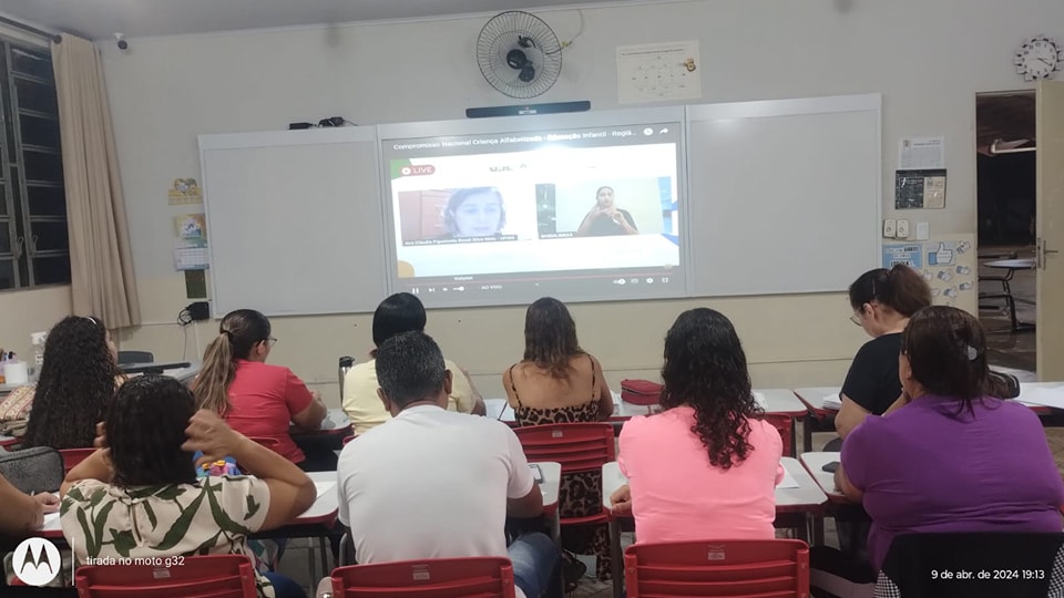 Macedônia iniciou o 1º Encontro com o PROJETO FORMATIVO LEITURA E ESCRITA NA EDUCAÇÃO INFANTIL, LEEI, no âmbito do COMPROMISSO NACIONAL CRIANÇA ALFABETIZADA - CNCA.