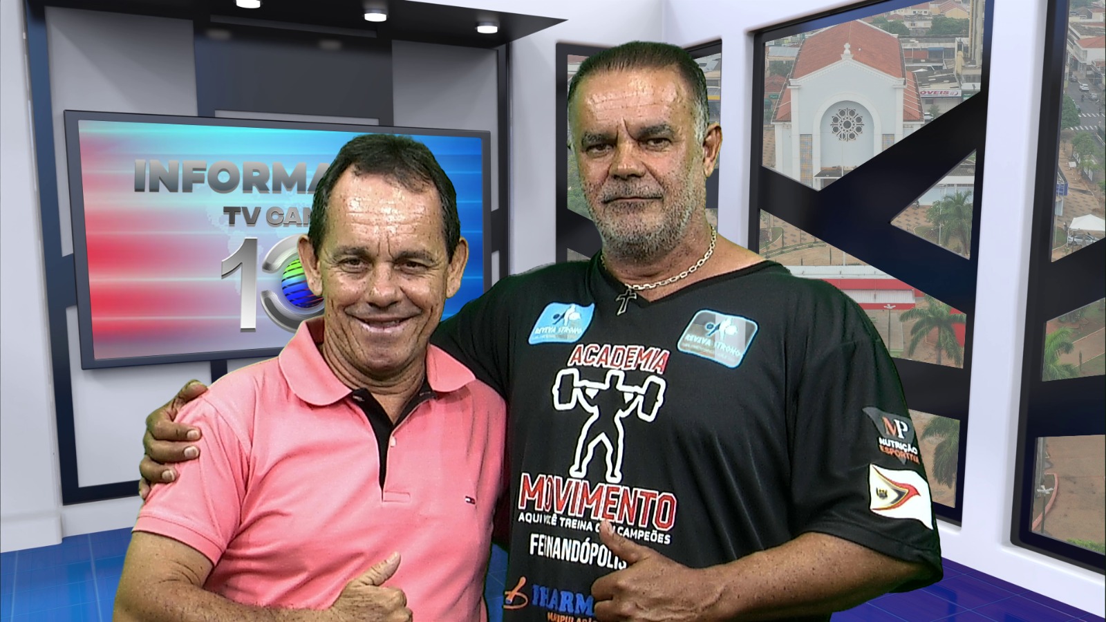 Nesta Terça Feira, 23-04-24, no Informativo Canal Dez com Reginaldo do Prado, tem uma super entrevista com o nosso campeão Aparecido Junior da Movimento