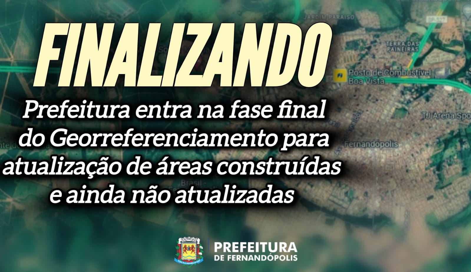 ‘Geo2024’: Prefeitura entra na fase final para atualização cadastral de imóveis