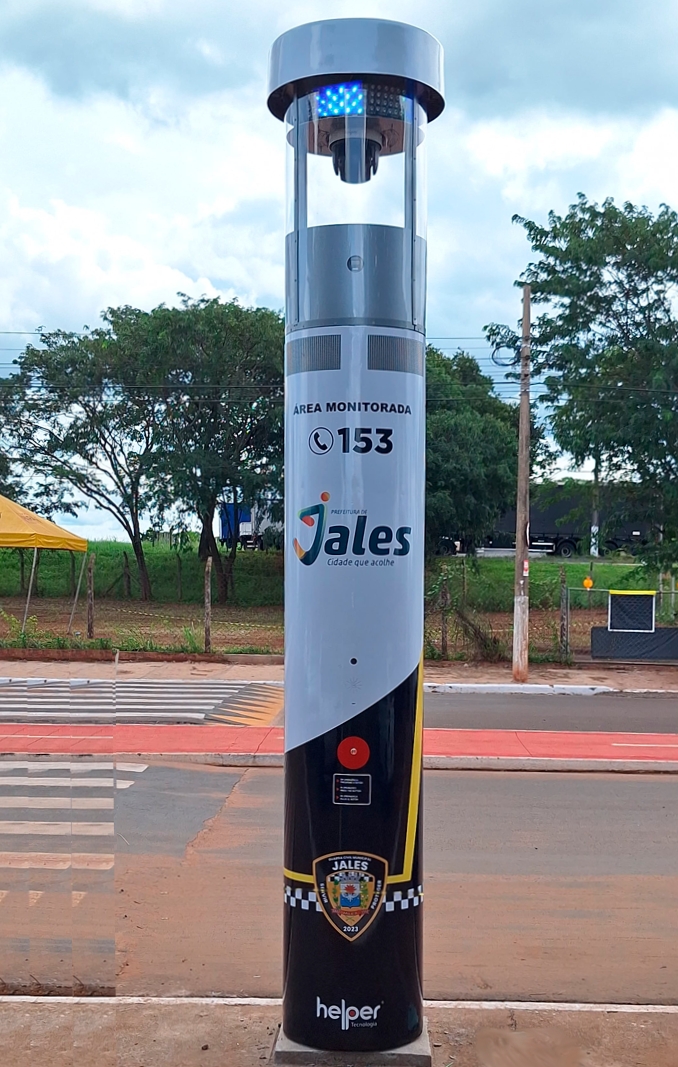 Município de Jales aumenta segurança com instalação de novas tecnologias de monitoramento