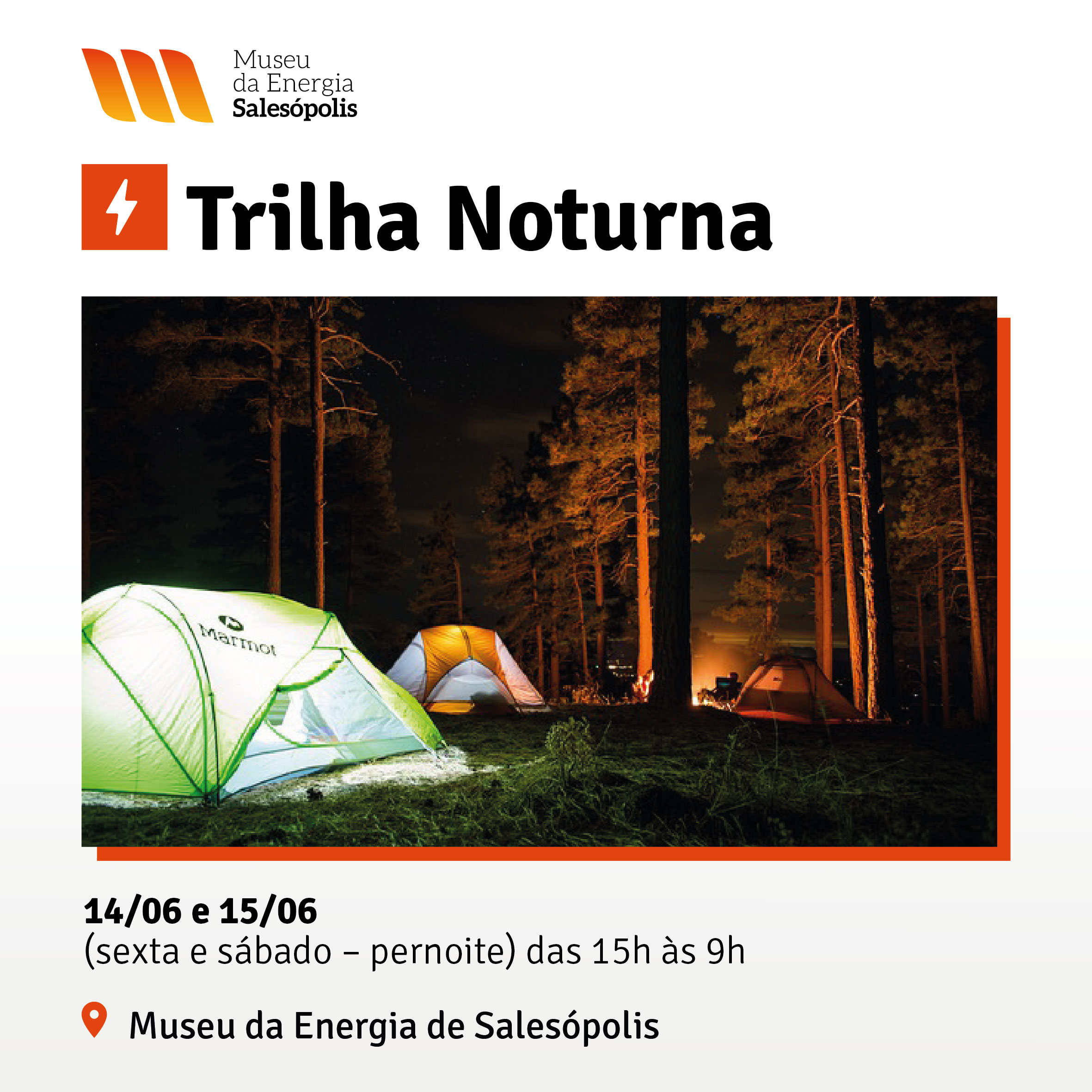 Museu da Energia de Salesópolis inaugura passeio ecológico noturno em comemoração ao Dia Mundial do Meio Ambiente