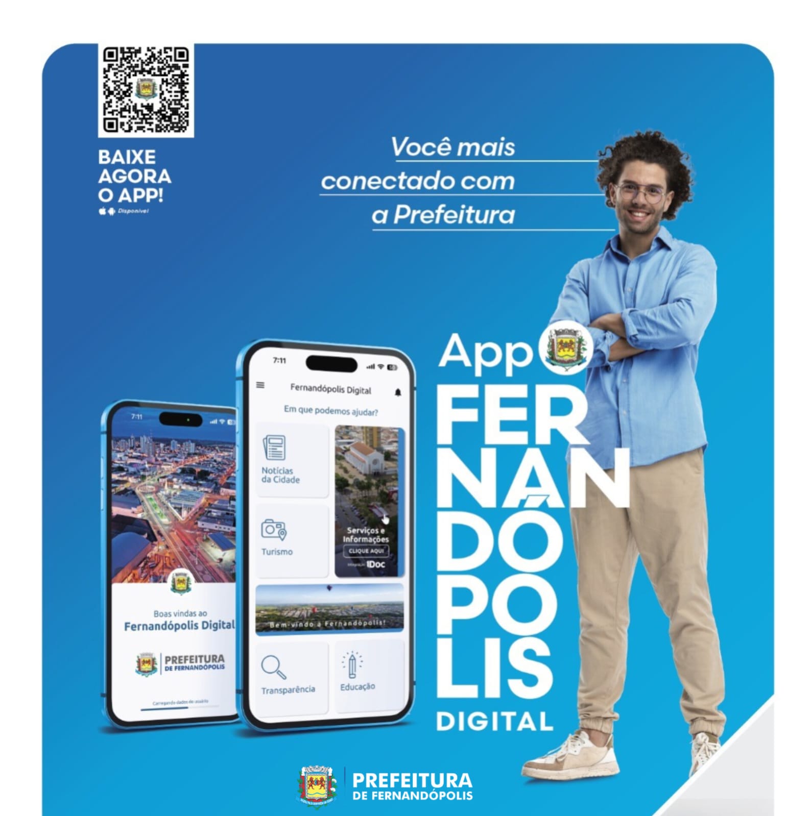‘Fernandópolis Digital’: aplicativo de fácil acesso e com grandes benefícios à população