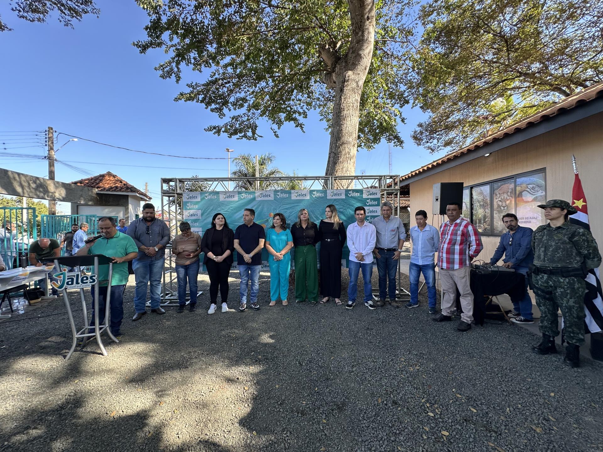 Inauguração da Sala de Educação Ambiental 