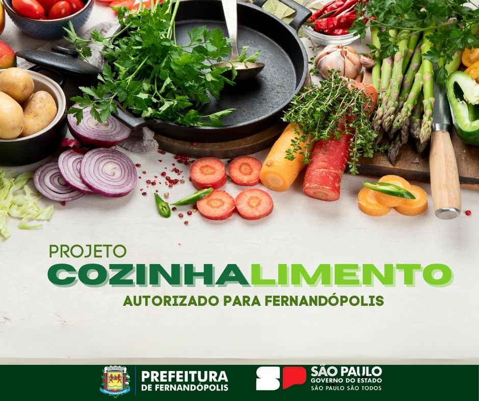 Governo de SP autoriza instalação do Programa ‘CozinhAlimento’ em Fernandópolis