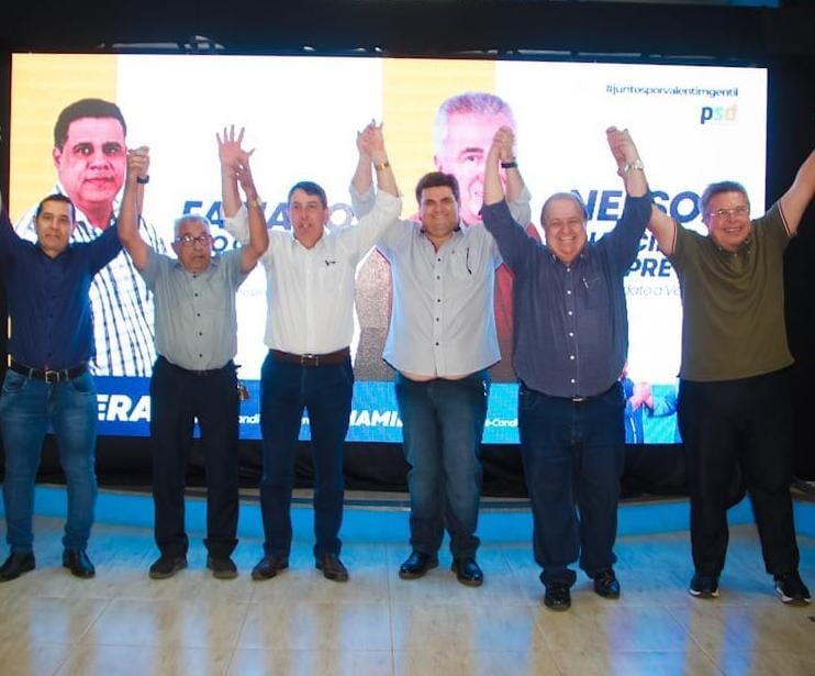 Convenção confirma candidaturas de Liberato e Hamiltinho em Valentim