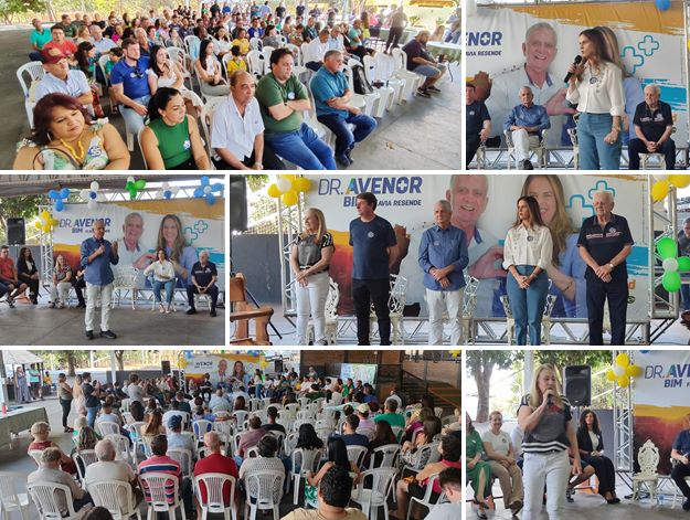Convenção confirma dobradinha de Avenor Bim com Flávia Resende