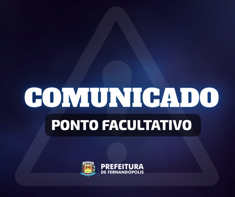 28 de outubro, Dia do Servido Público, é ponto facultativo nas repartições municipais
