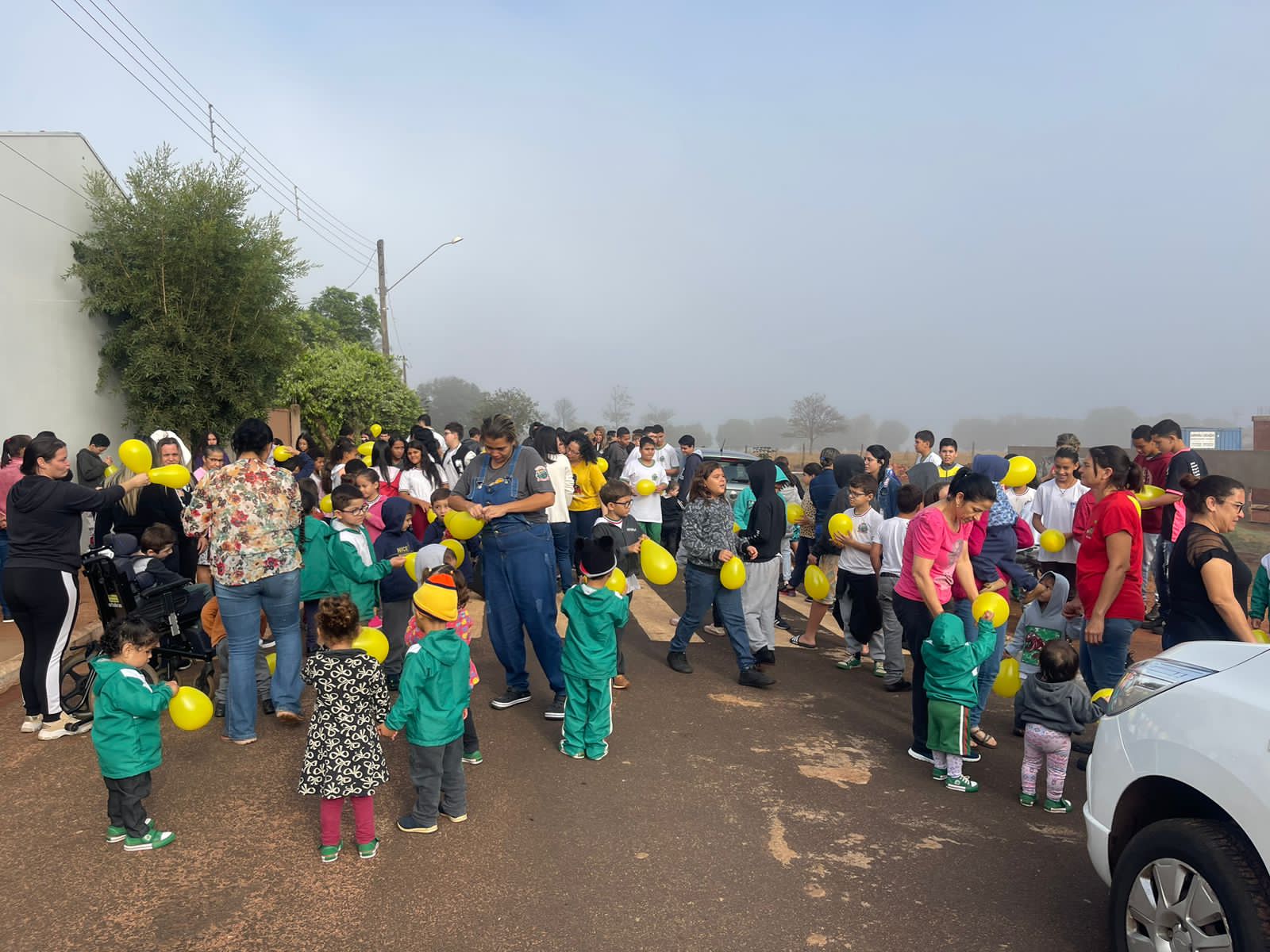CAMINHADA ABRE CAMPANHA 