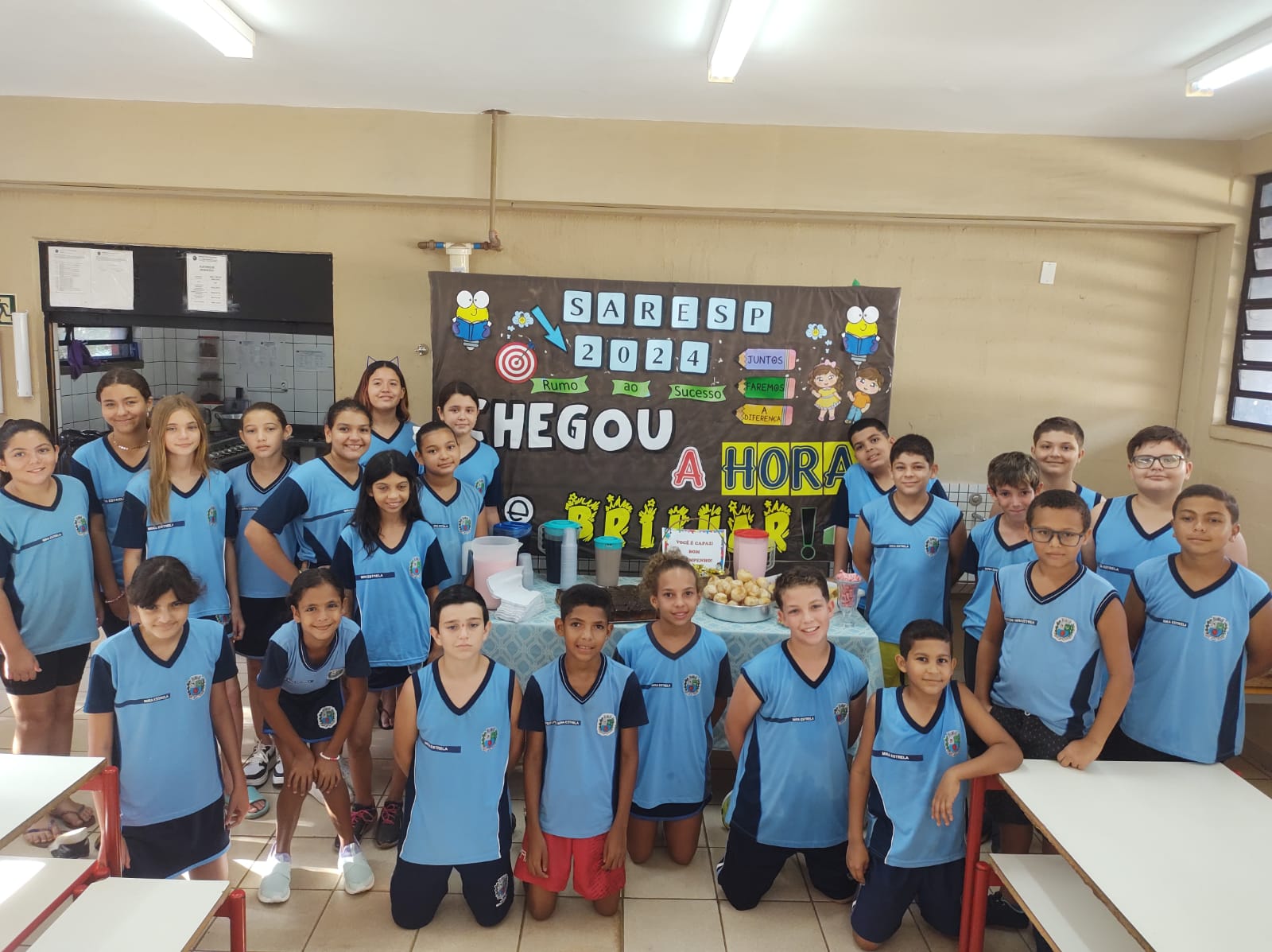Alunos de Mira Estrela participam da avaliação do Saresp 2024