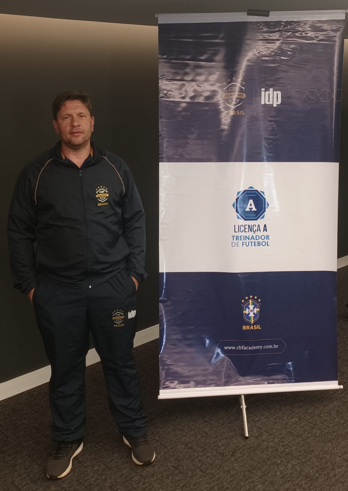 Treinador do Tanabi Esporte Clube Conclui Licença A da CBF Academy