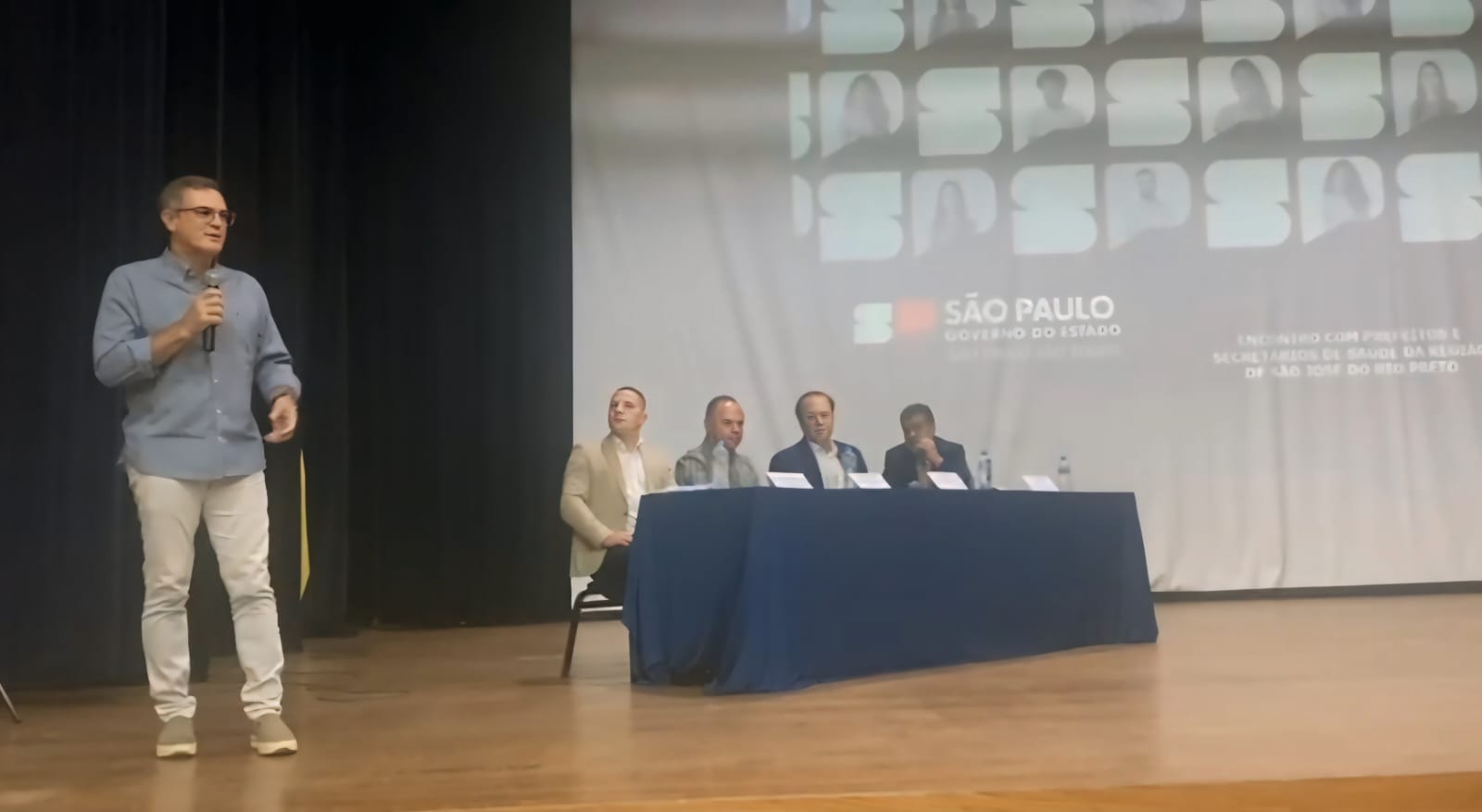 Prefeito Cantarella representa Fernandópolis em encontro com o Secretário de Saúde do Estado Eleuses Paiva 