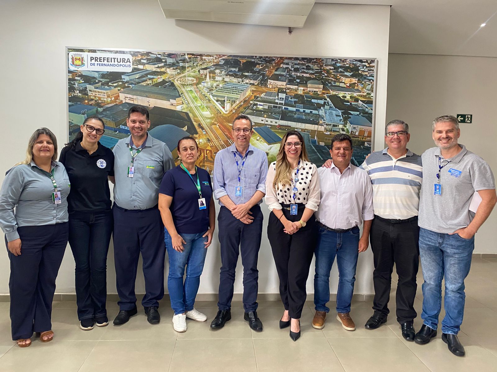 Secretário recebe equipe do SEBRAE e dirigentes da ACIF no Paço