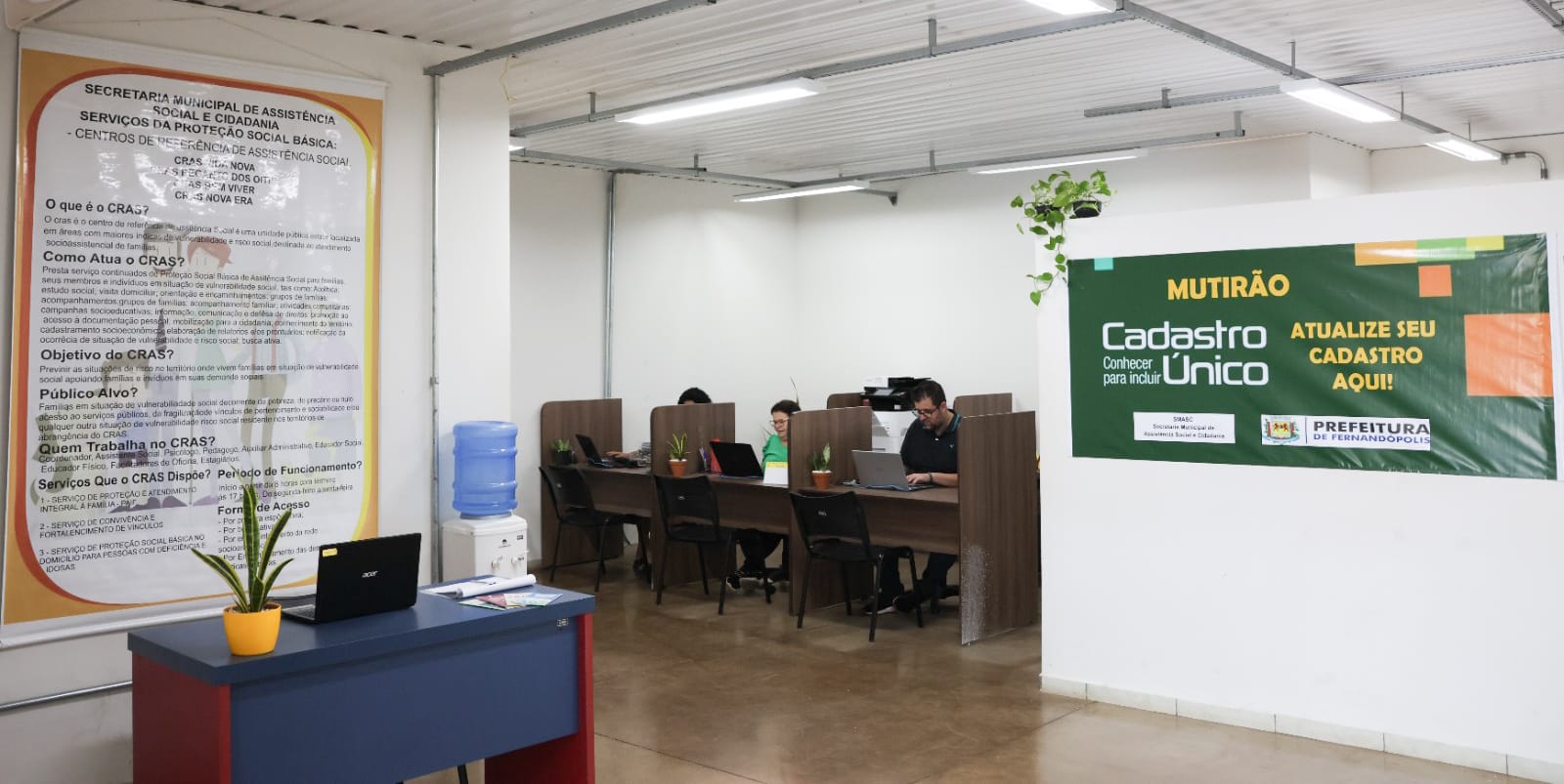 Fernandópolis inaugura Central do Cadastro Único na Secretaria de Assistência Social