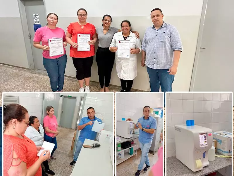 Guarani d’Oeste avança na saúde com novo equipamento de hemograma em 2 minutos