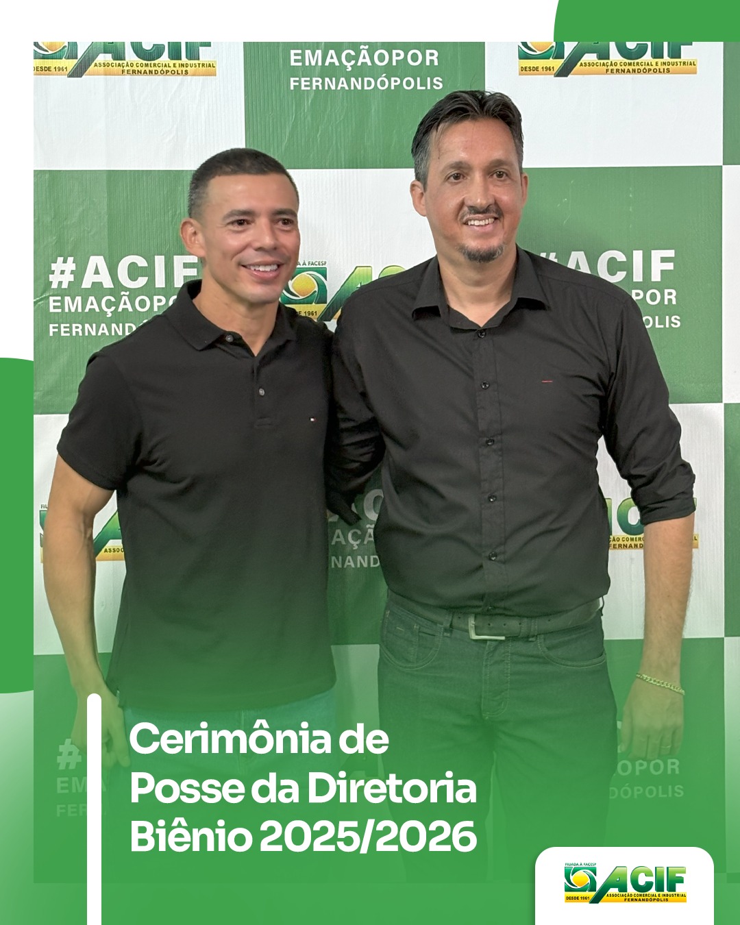 ACIF empossa nova diretoria