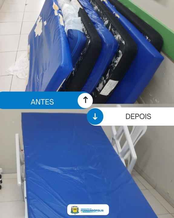 Doação garante novos colchões para a UPA de Fernandópolis