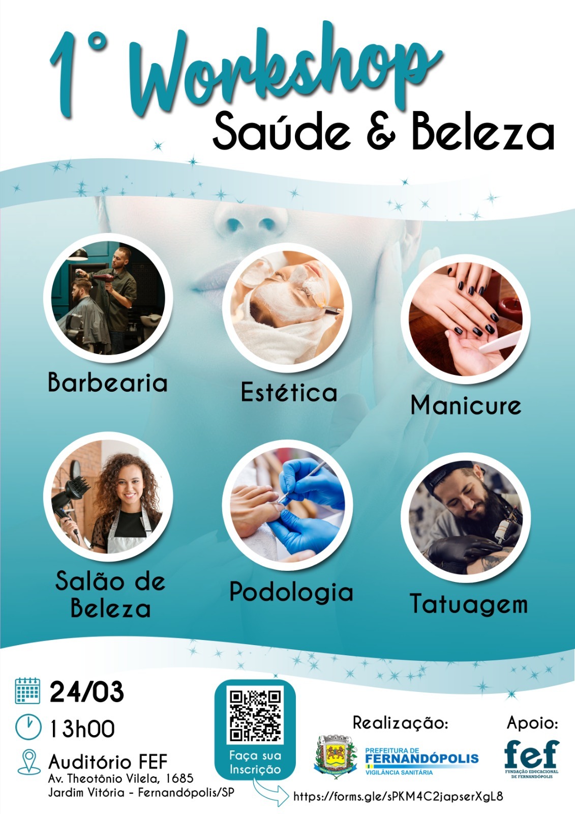 Prefeitura de Fernandópolis realiza 1° Workshop Saúde e Beleza