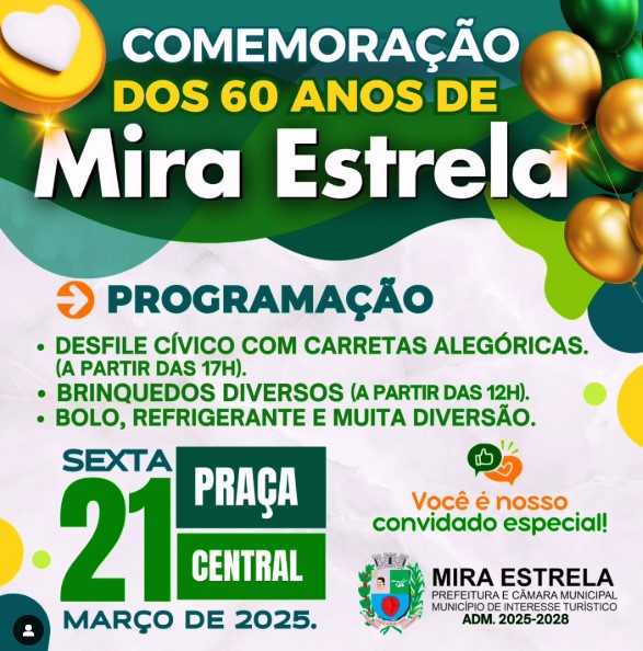 Mira Estrela completa 60 anos: Uma celebração de história e alegria