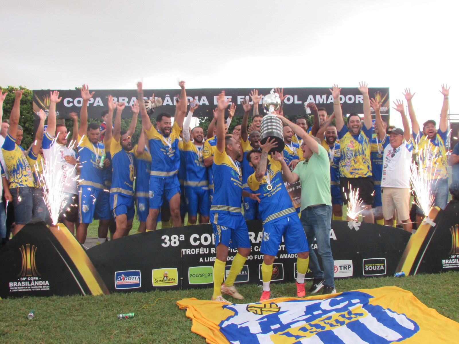 TURMALINA ESPORTE CLUBE. É TETRACAMPEÃ DA 38º COPA BRASILÂNDIA 2025