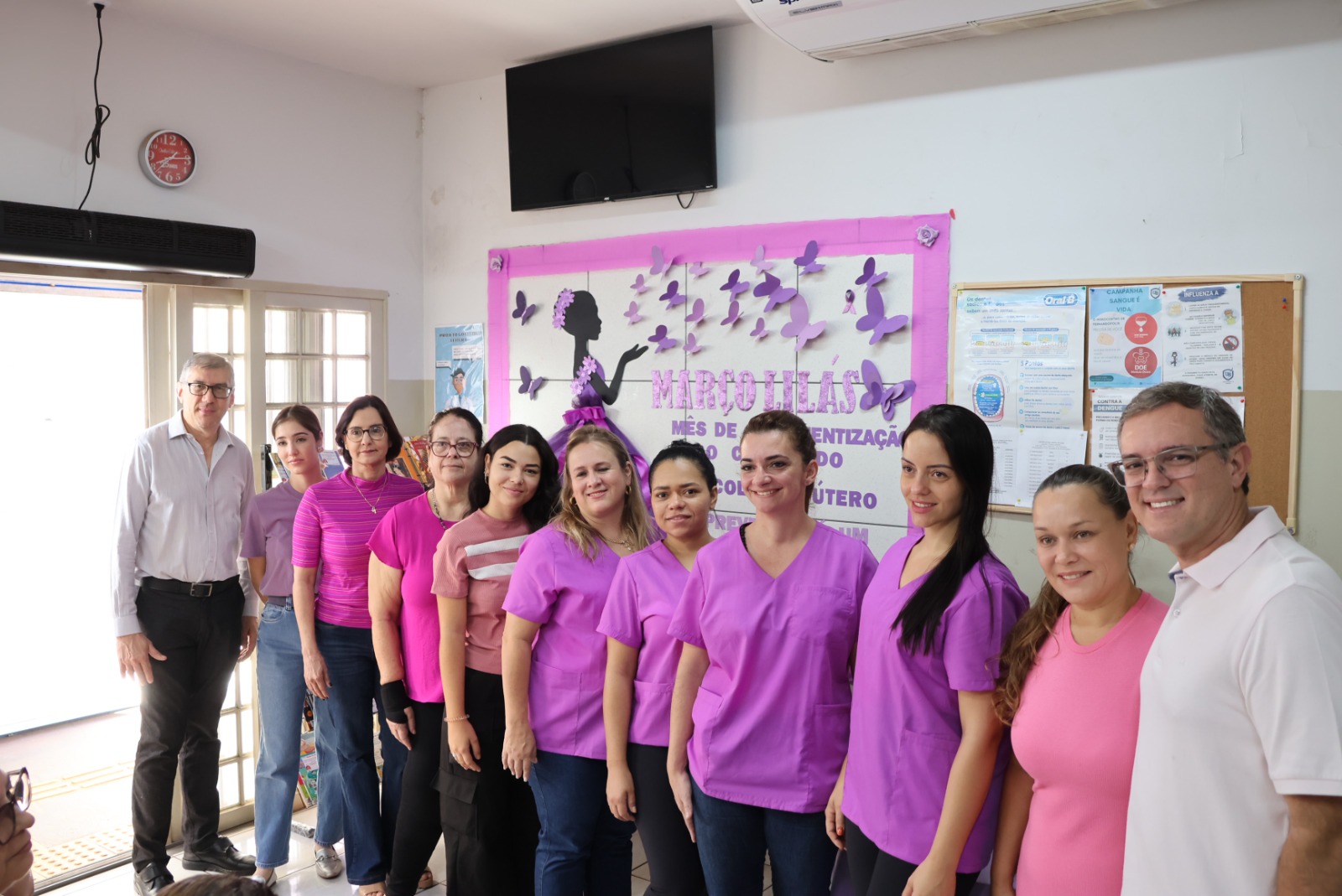 Saúde realiza “Dia D” do Março Lilás
