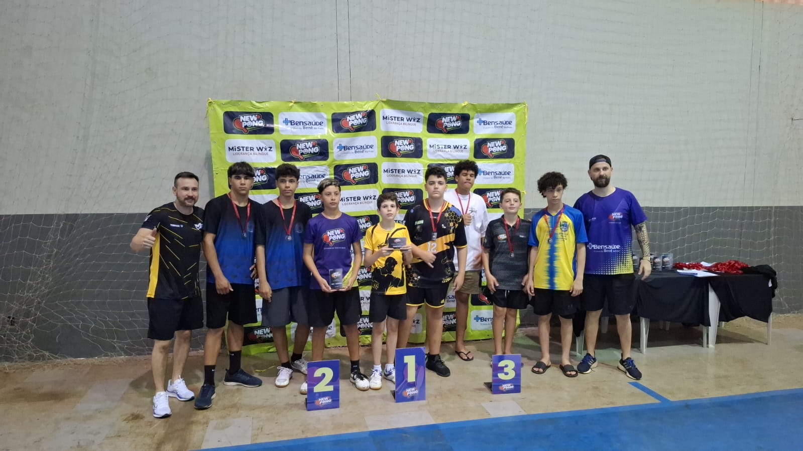 Atletas de Fernandópolis brilham no TRIREX e no Open de Tênis de Mesa