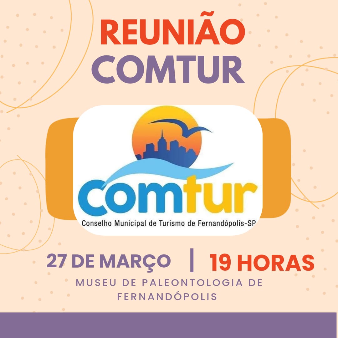 Reunião do COMTUR debaterá estratégias para atrair turistas