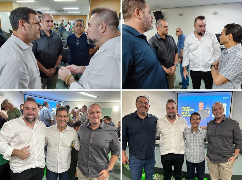 Vereador e presidente do Republicanos de Fernandópolis marcam presença em evento de Votuporanga