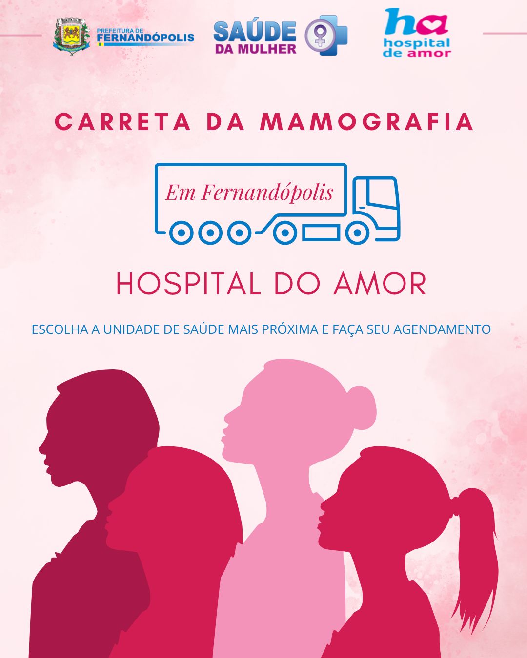 Carreta da Mamografia estará na UBS CECAP hoje e amanhã