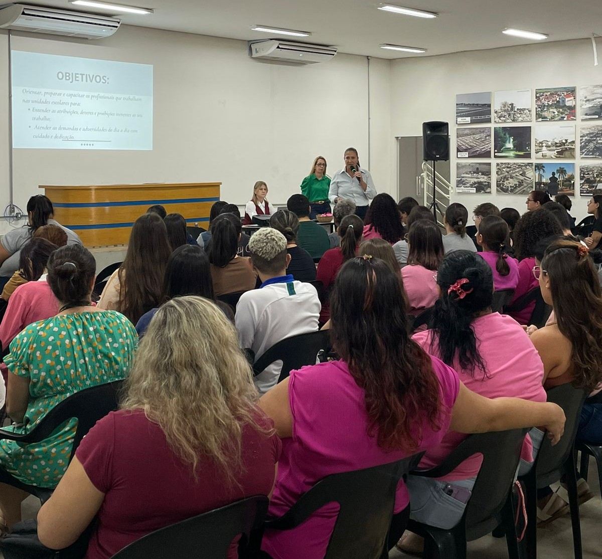 Rede municipal realiza capacitação de colaboradores no ensino infantil