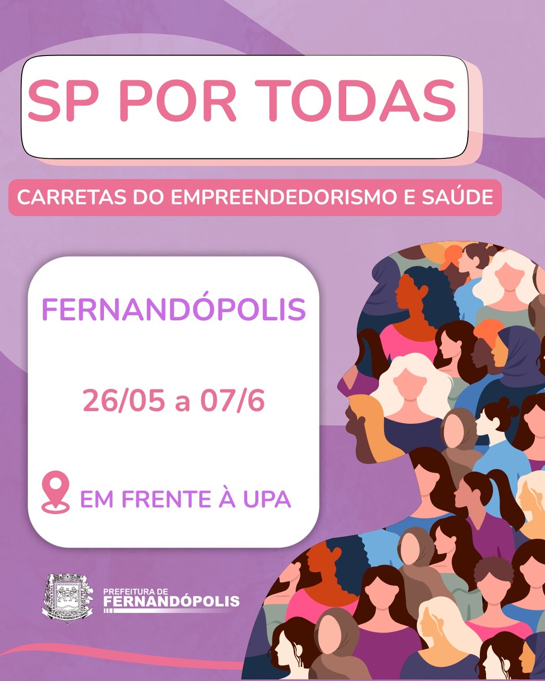 Fernandópolis recebe carretas do programa SP Por Todas