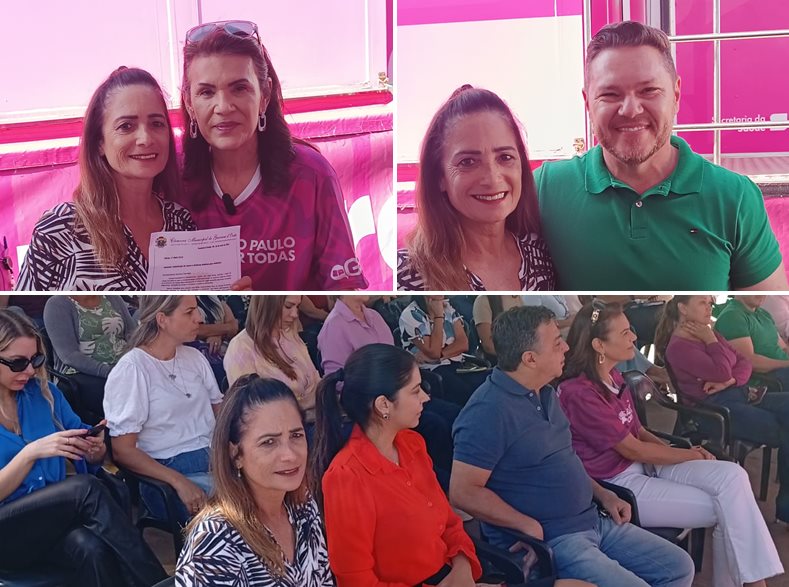 Vereadora de Guarani d´Oeste busca apoio para mulheres em evento “SP Por Todas”