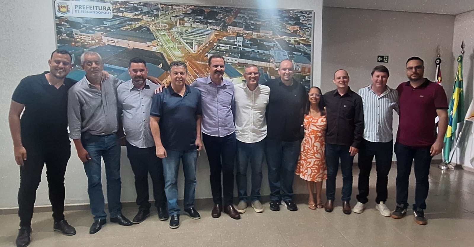 Deputado Itamar Borges visita Fernandópolis