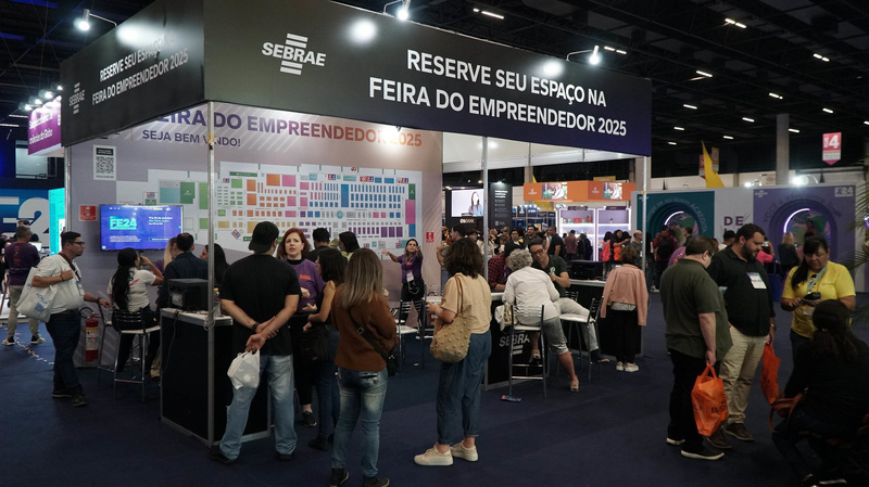 Sebrae-SP abre inscrições para expositores e patrocinadores da Feira do Empreendedor