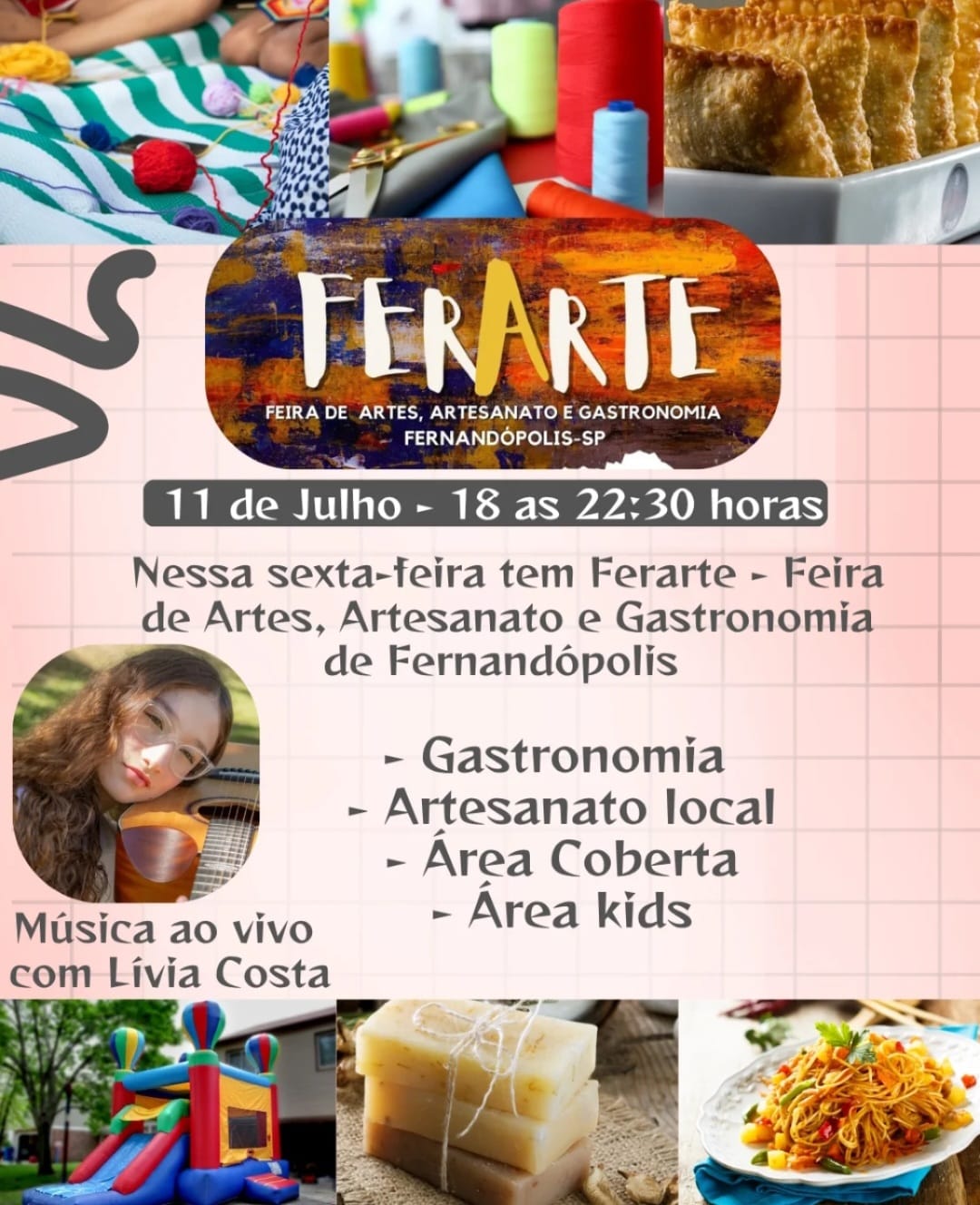 Ferarte será realizada nesta sexta-feira com música ao vivo