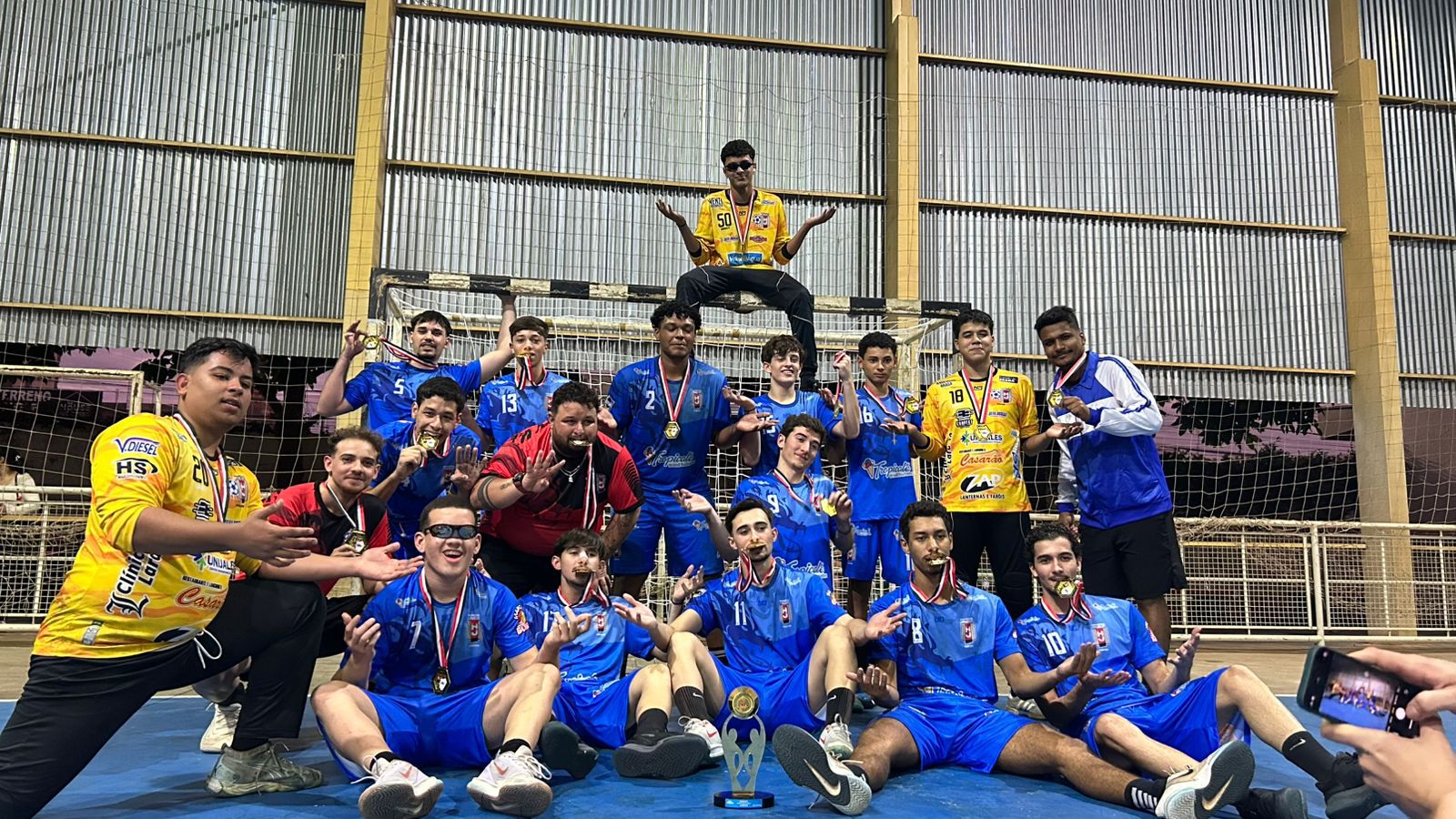 Handebol Masculino Sub-21 conquista o título dos Jogos Regionais em Votuporanga com vitória sobre Andradina
