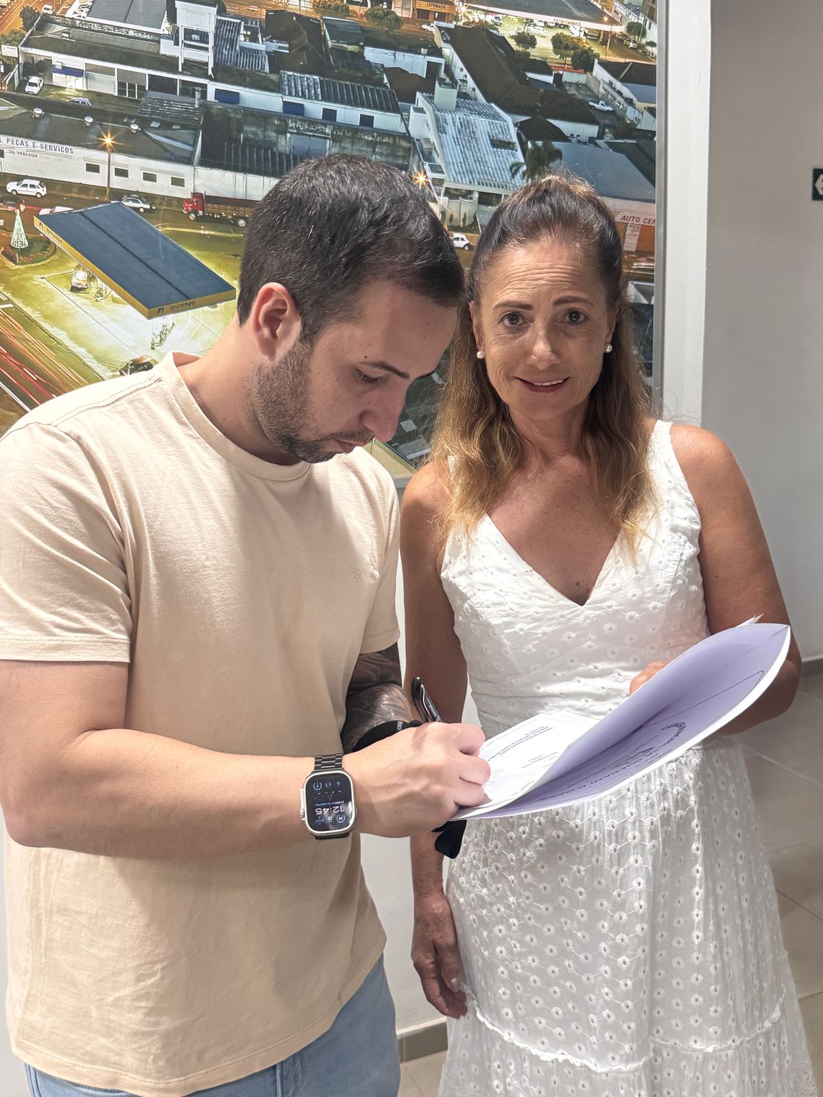 Vereadora de Guarani d’Oeste solicita R$ 300 mil durante encontro com deputado Coimbra