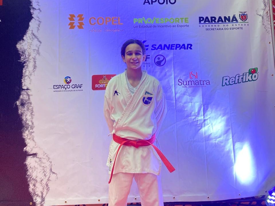 Melissa Leite leva o nome de Jales ao Campeonato Brasileiro de Karatê em Londrina/PR