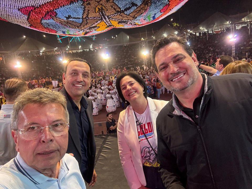 Deputado Carlão Pignatari participa da abertura histórica do 61º Festival do Folclore de Olímpia