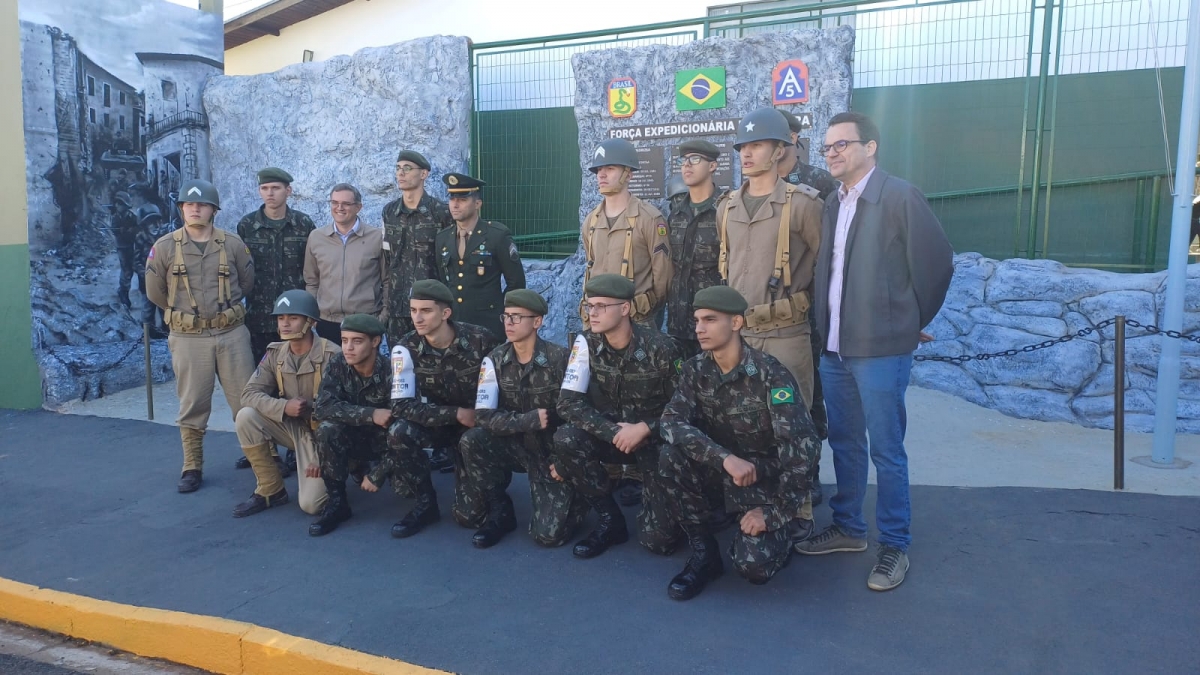 Fernandópolis inaugura monumento em homenagem a combatentes da 2ª Guerra Mundial