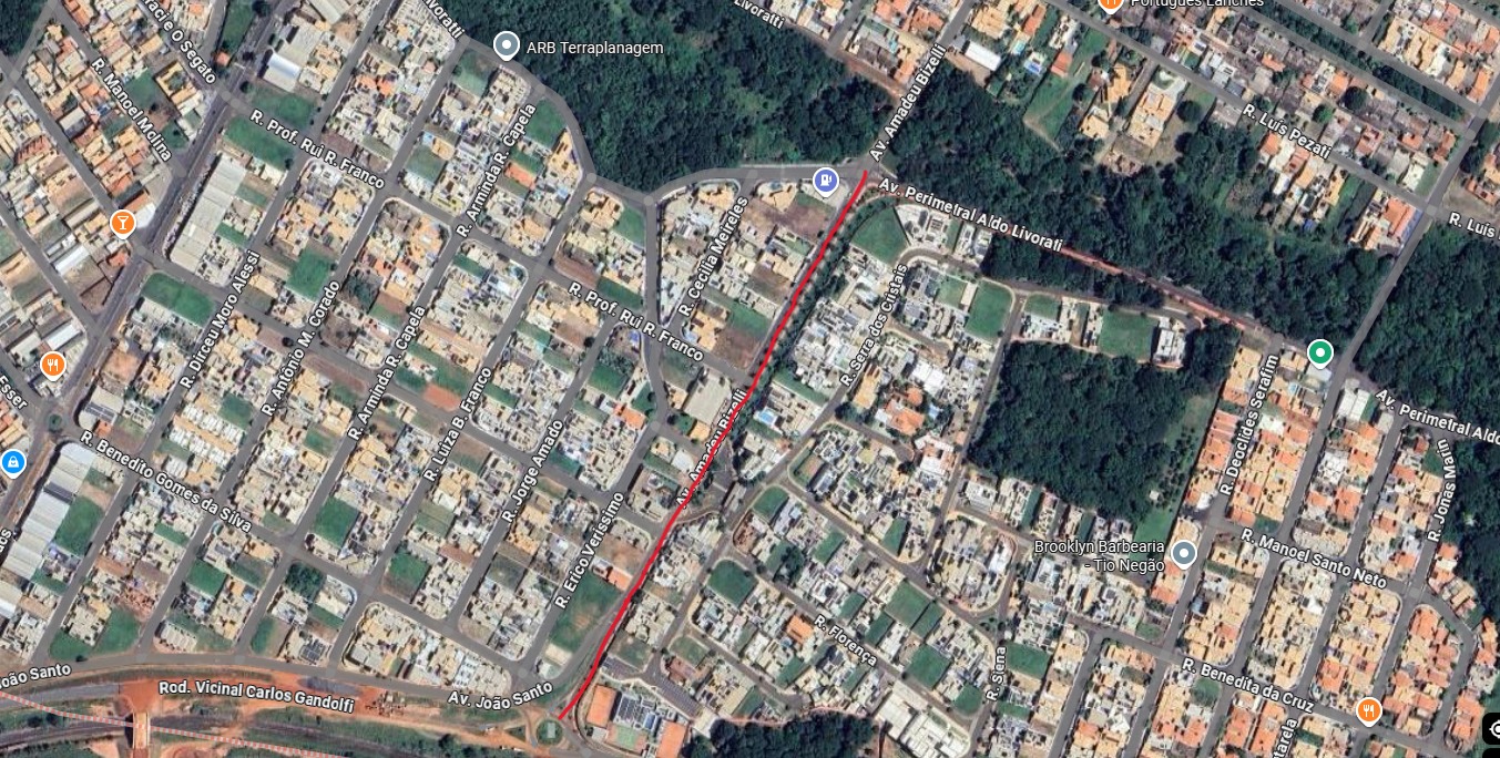 Avenida Amadeu Bizelli receberá 600 metros de galerias pluviais