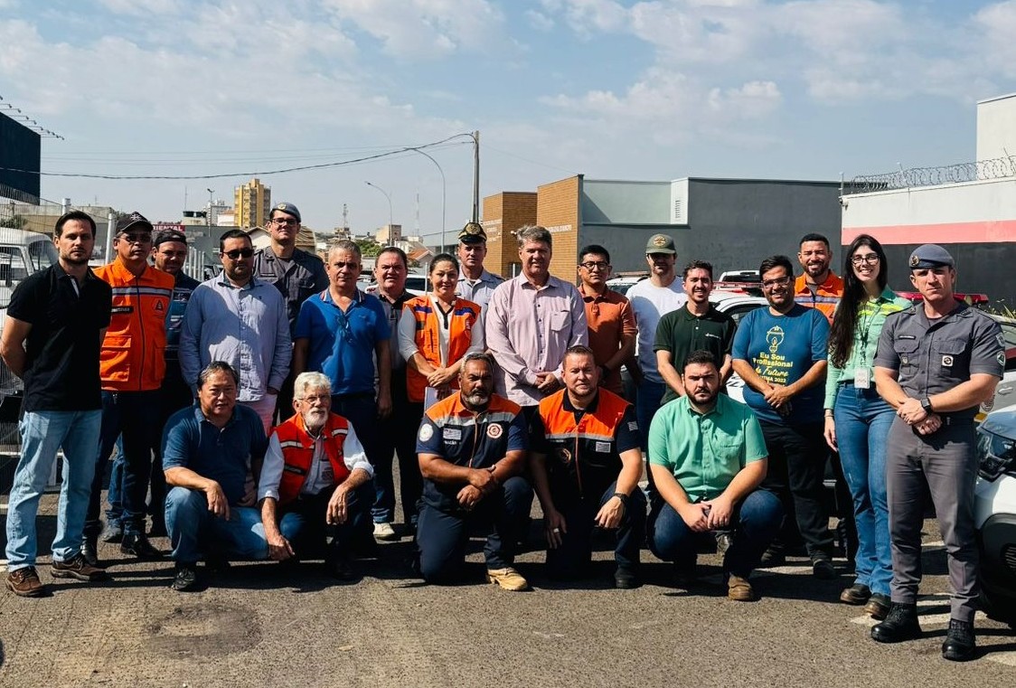 Defesa Civil de Fernandópolis participa de encontro regional de prevenção a incêndios durante a estiagem