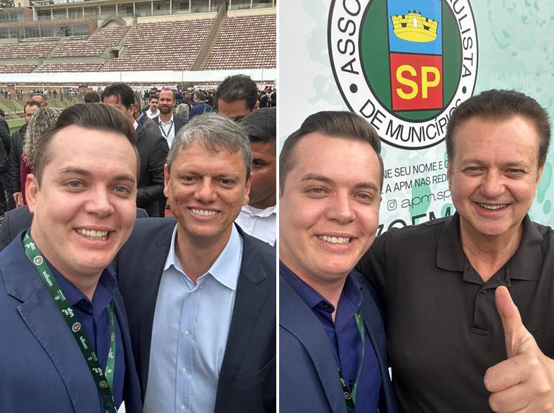 Prefeito Reginaldo Marcomini participa do 67º Congresso Estadual de Municípios em São Paulo