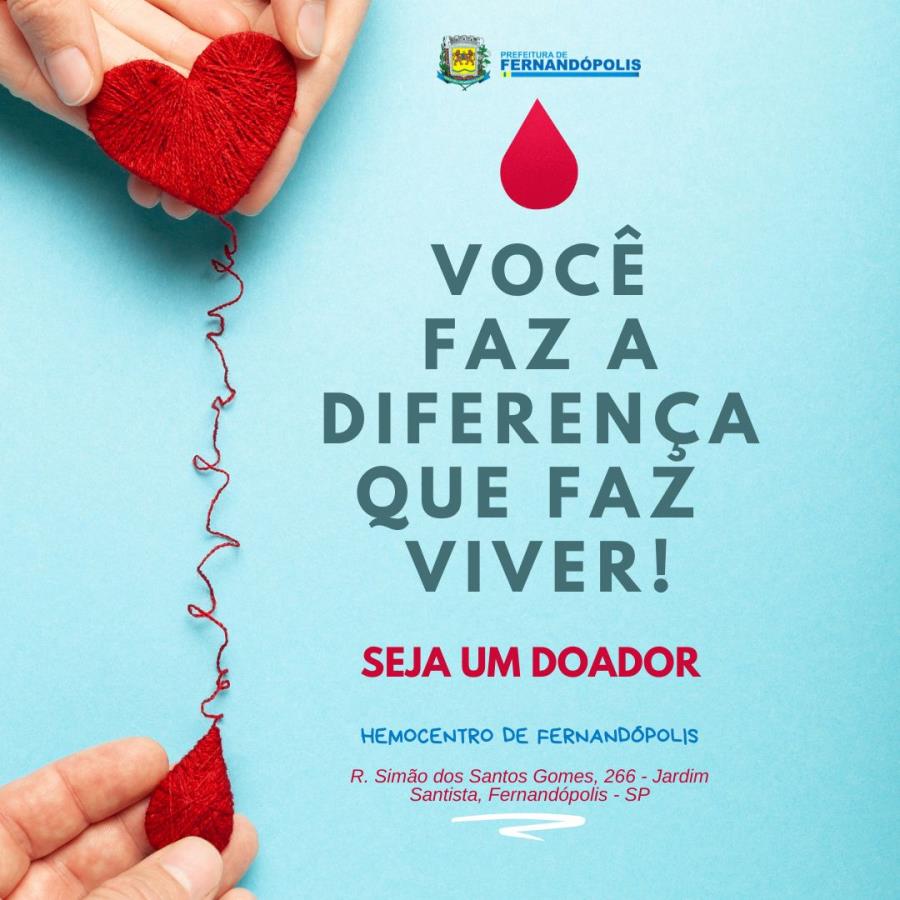 Defesa Civil faz campanha por doação de sangue