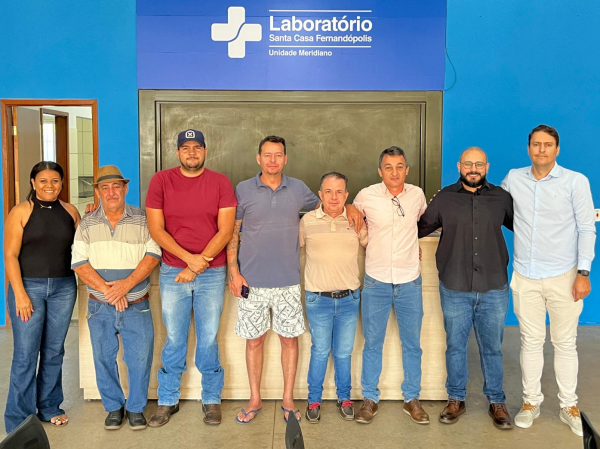 Santa Casa de Fernandópolis inaugura laboratório em Meridiano
