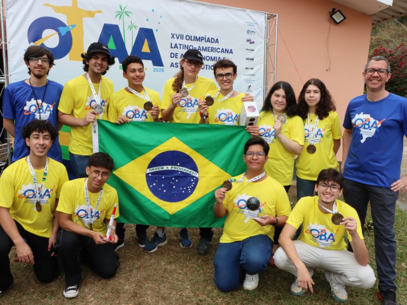 Brasil conquista 9 medalhas de ouro e uma de prata na OLAA 2025