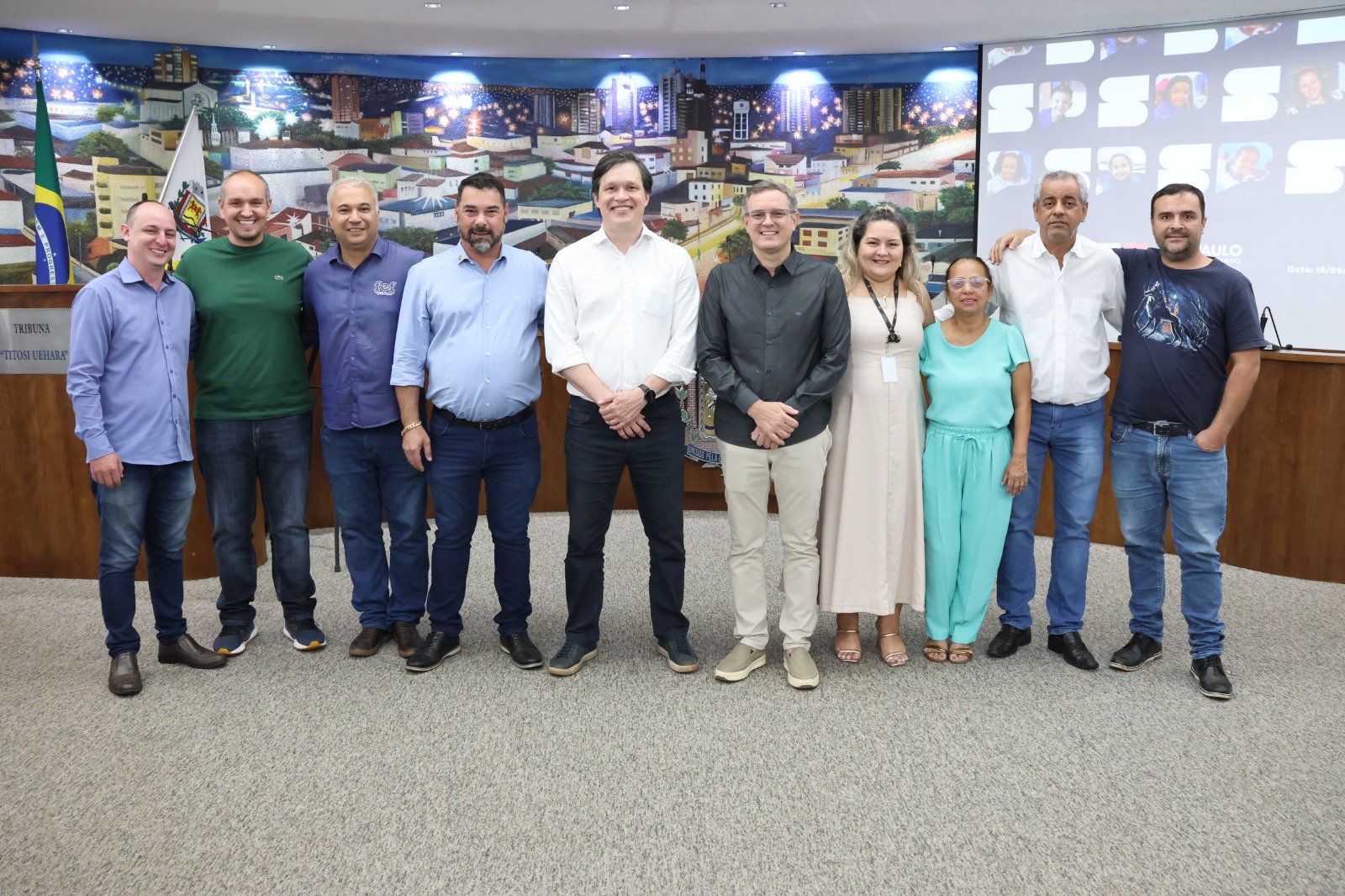 Secretário visita Fernandópolis e fala de ações e aportes financeiros